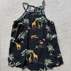 Old Navy Animal Print Tank Top